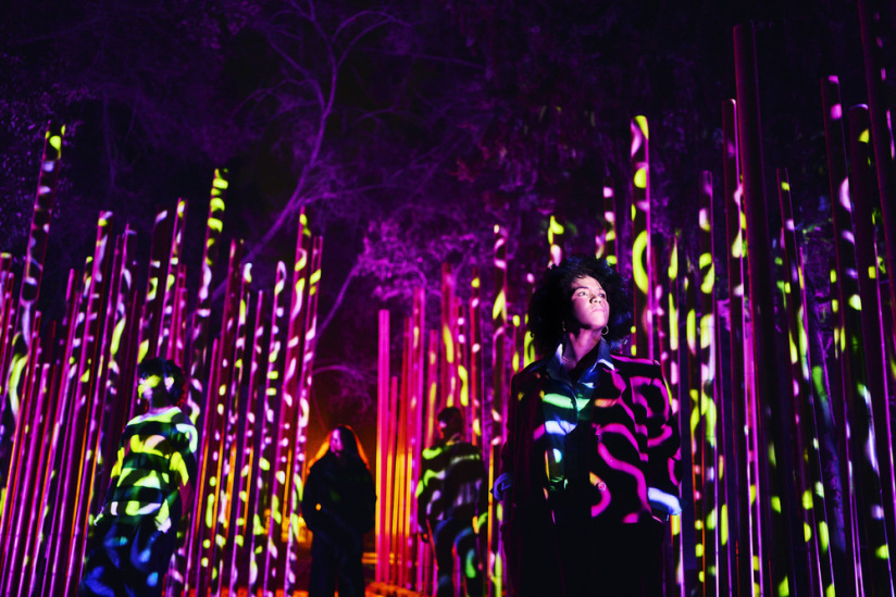Light Cycles, un parcours de lumière au cœur du parc de la Villette cet automne à Paris
