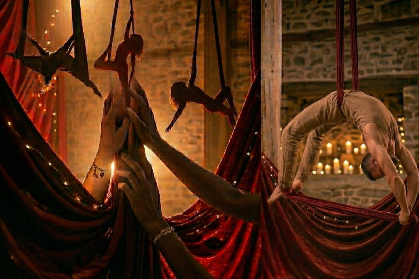 Nuit Blanche 2026 à Paris : une performance aérienne et acrobatique dans une ancienne ferme historique