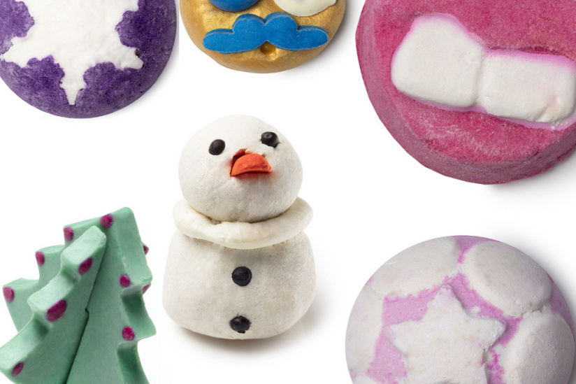 Noël débarque chez Lush