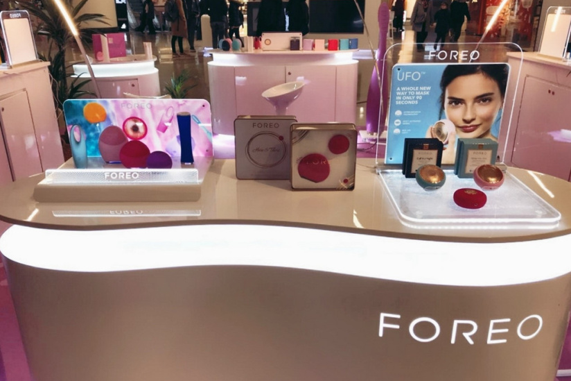 FOREO installe son pop-up store aux 4 Temps