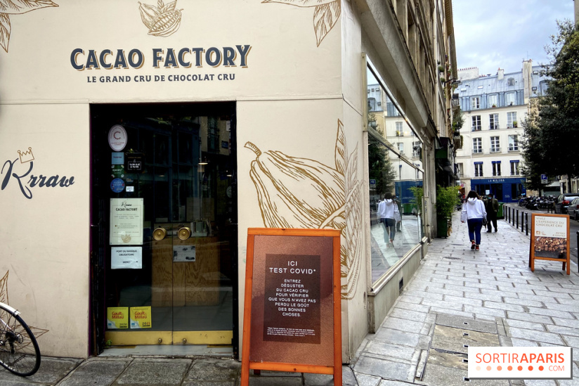 Rrraw Cacao Factory, le spot gourmand spécialiste du chocolat cru, bio et vegan à Paris