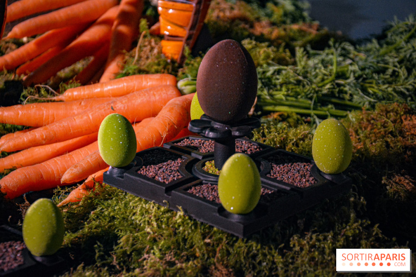 Oeuf de Pâques 2022 par Yann Brys à l'hôtel Cour des Vosges