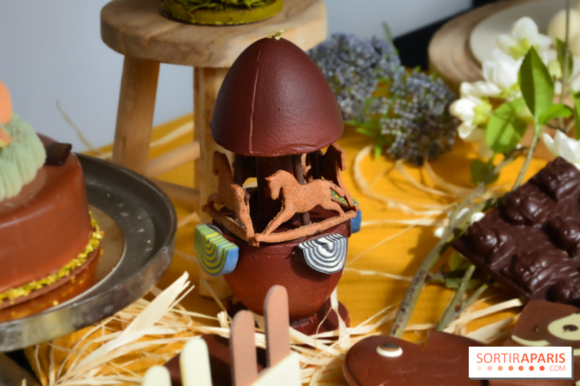 Pâques 2022 : les oeufs en trompe-l'œil insolites de Wonderland Pâtisserie par Rodolphe Groizard