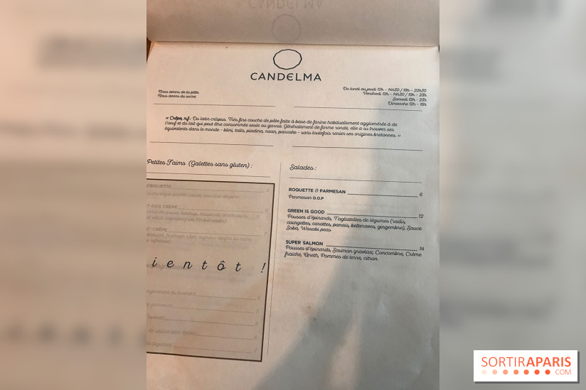 Candelma, la crêperie à la parisienne