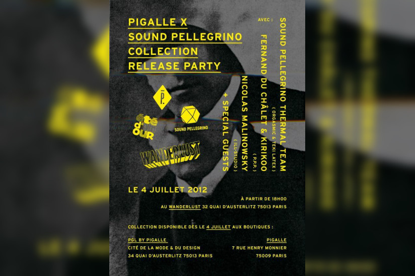 ÉTÉ D’AMOUR “PIGALLE X SOUND PELLEGRINO COLLECTION RELEASE PARTY”