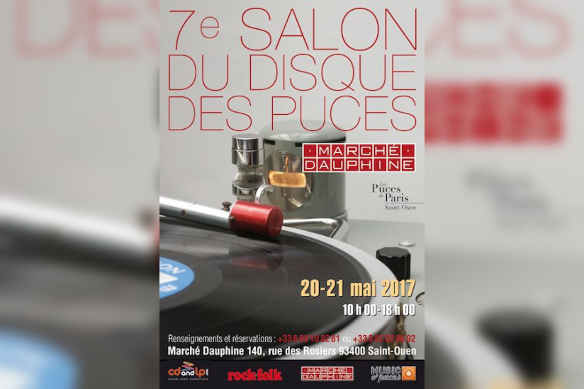 Salon du disque des Puces de Paris Saint-Ouen 2017