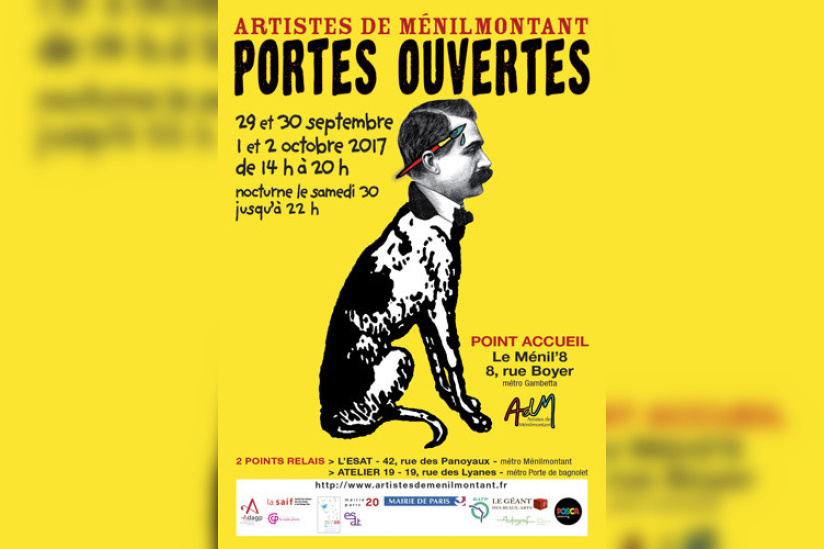 Portes ouvertes des ateliers d'artistes de Ménilmontant