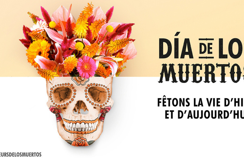 Dia de los muertos : célébrez les morts avec des fleurs dans le Marais !