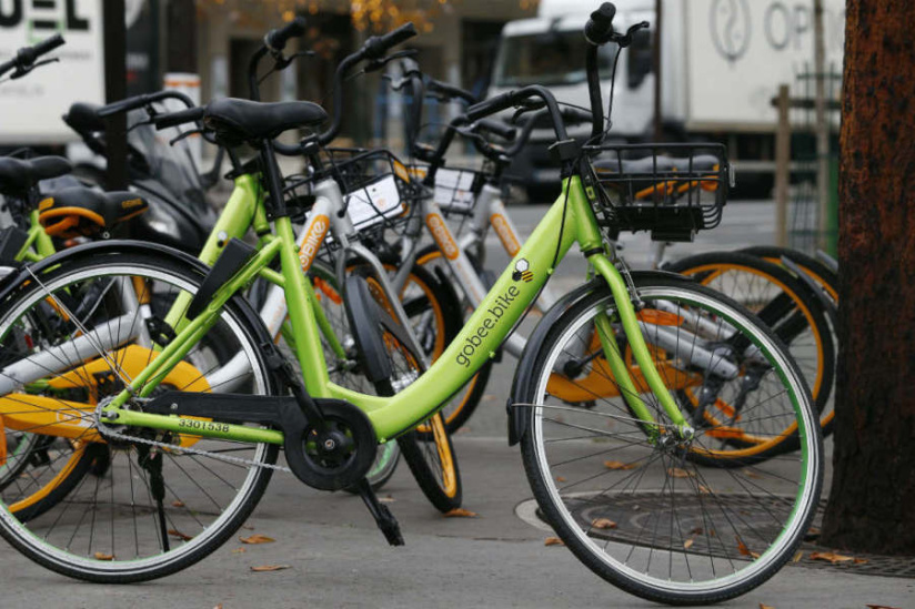 Les vélos verts Gobee.Bike quittent Paris ! 
