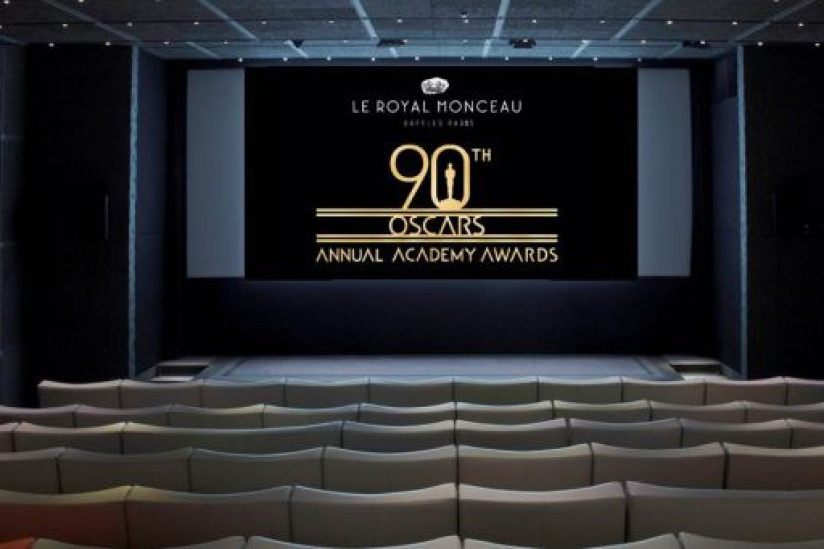 La cérémonie des Oscars diffusée dans le cinéma privé du Royal Monceau