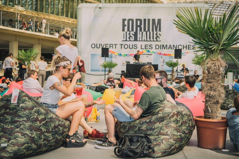 Lazy Sunday by Soonvibes : un dimanche chill sous la Canopée des Halles