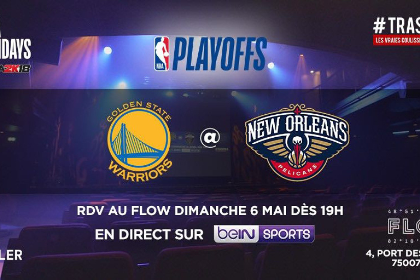 Golden State Warrior vs New Orleans Pelicans : la rencontre de NBA en direct au Flow
