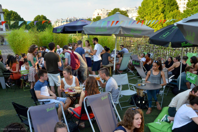 14 juillet 2018 : Garden Party sur le rooftop du Point Ephémère