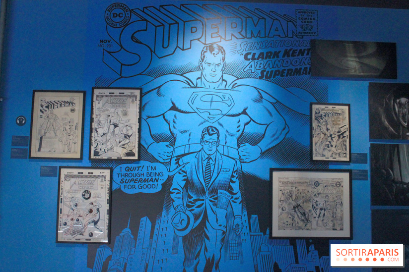 L’Art de DC Comics au Musée Art Ludique - planches Superman