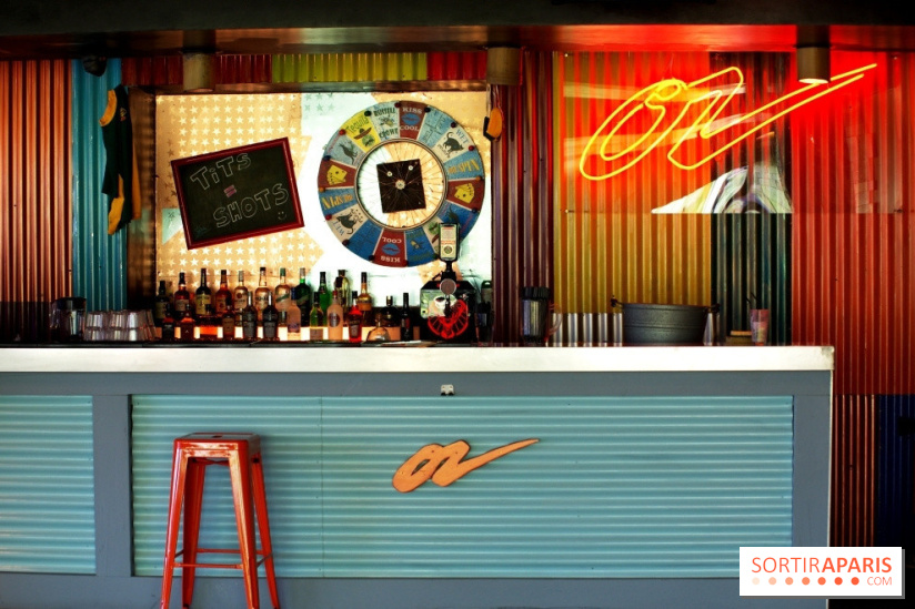 Le Café Oz Rooftop sur le toit de La Cité de La Mode et du Design