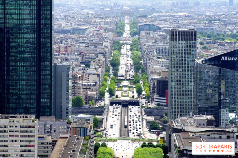 La D fense Grande Arche rooftop an unobstructed view over Paris