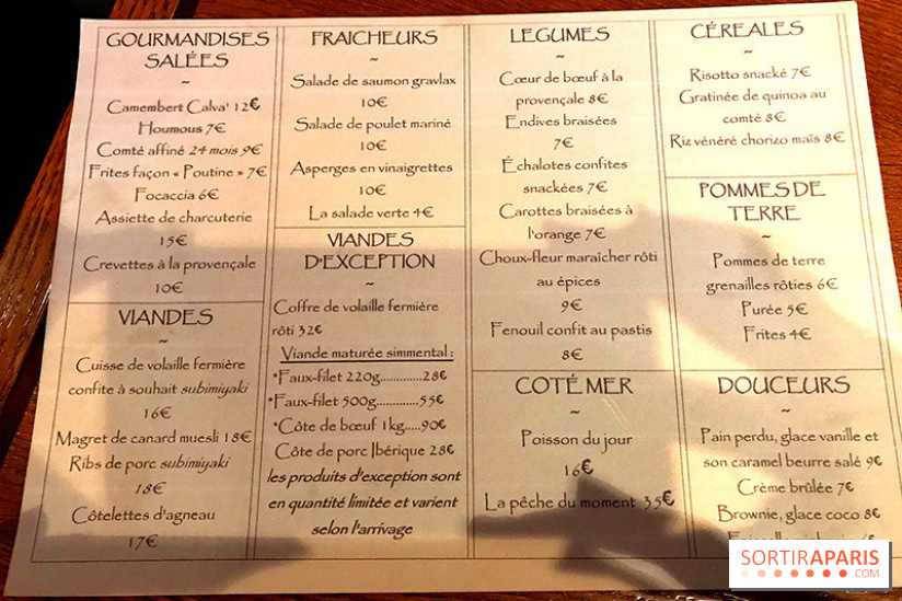 FrouFrou et ses plats à partager