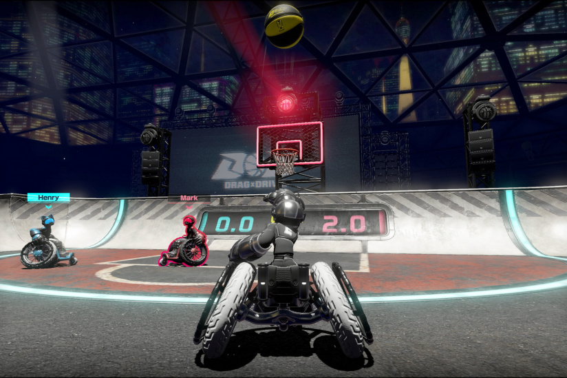 Drag X Drive : le jeu de basket fauteuil s'offre une date de sortie