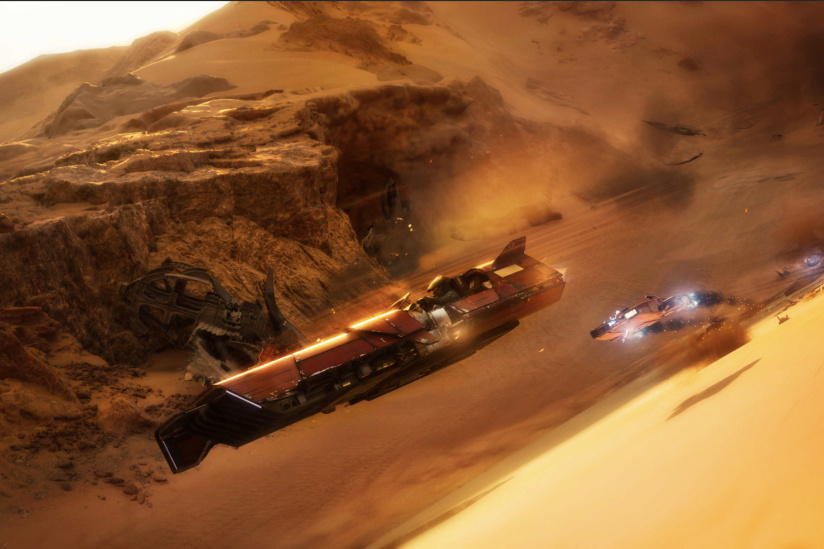 Star Wars Galactic Racer - le jeu vidéo des anciens de Burnout annoncé aux Game Awards