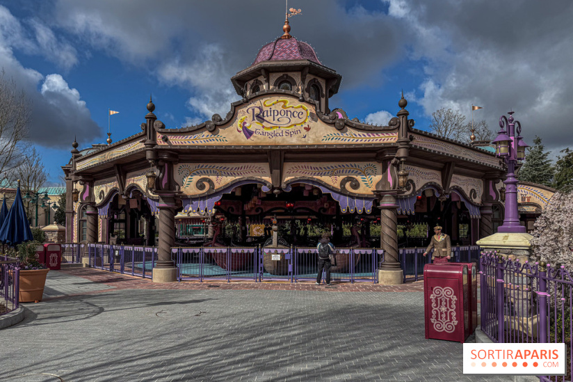 Disneyland Paris : Tangled Spin, la nouvelle attraction inspirée du film Raiponce se dévoile