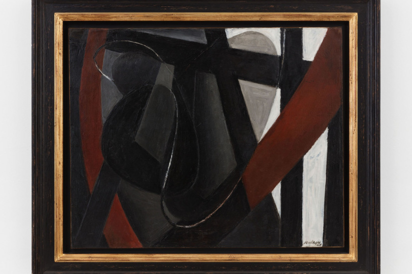 Soulages-Hartung : Affinités Electives à la galerie Perrotin