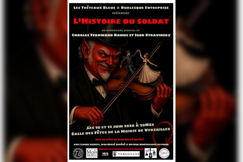 L’Histoire du soldat, Ramuz et Stravinsky revisités pour le Mois Molière à Versailles