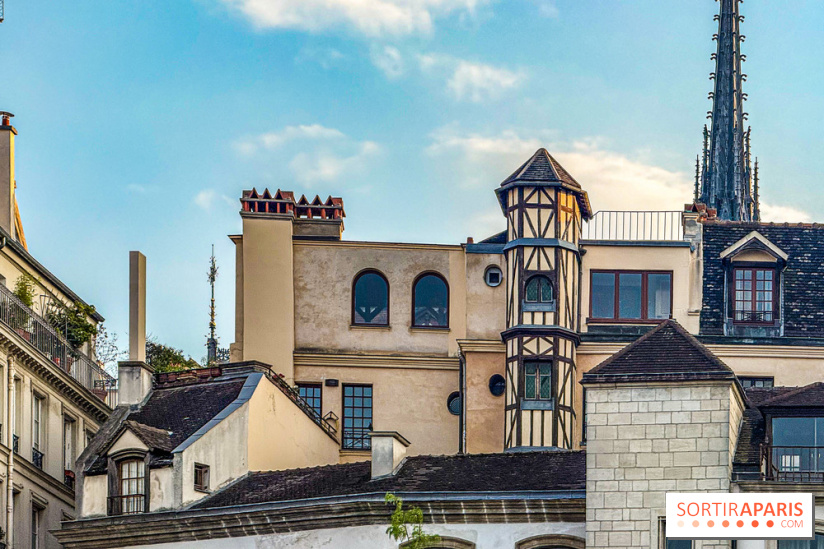 Fausse maison médiéval île de la Cité Notre Dame