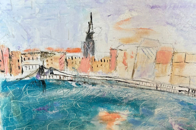 Les Tableaux de Jeanne : une exposition de paysages et de fleurs à la galerie du Vert Galant