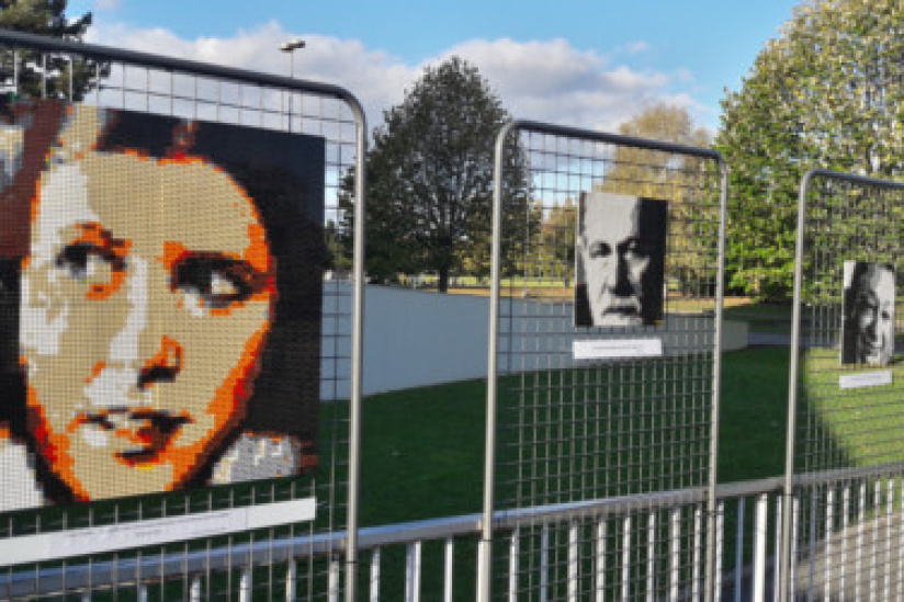 Exposition BRIKX aux Portes Ouvertes du cimetière de Valenton