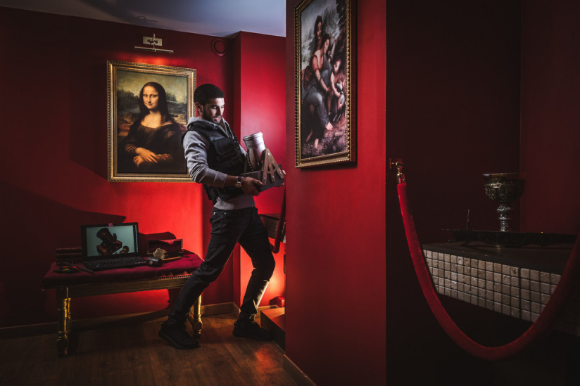Cambrioler le Louvre avec Da Vinci, le jeu d'évasion de chez Phobia escape game