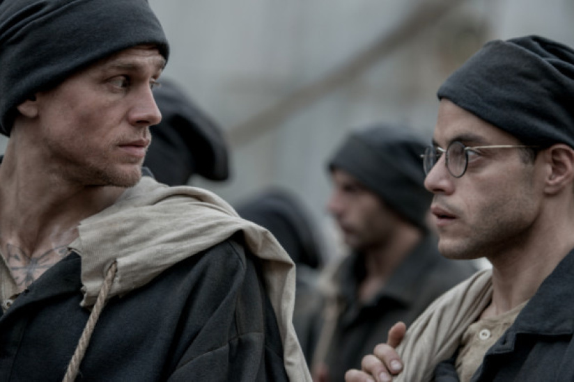 Papillon : bande-annonce du film avec Rami Malek et Charlie Hunnam