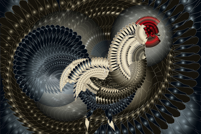 Chants Fractals, l'exposition à la galerie Lélia Mordoch