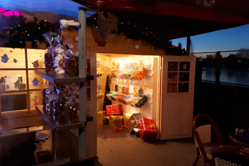 Le Fouquet's ouvrent ses chalets d'hiver à Enghien-les-Bains