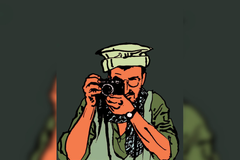 Emmanuel Guibert, biographies dessinées, l'exposition à l'Académie des Beaux-Arts de Paris