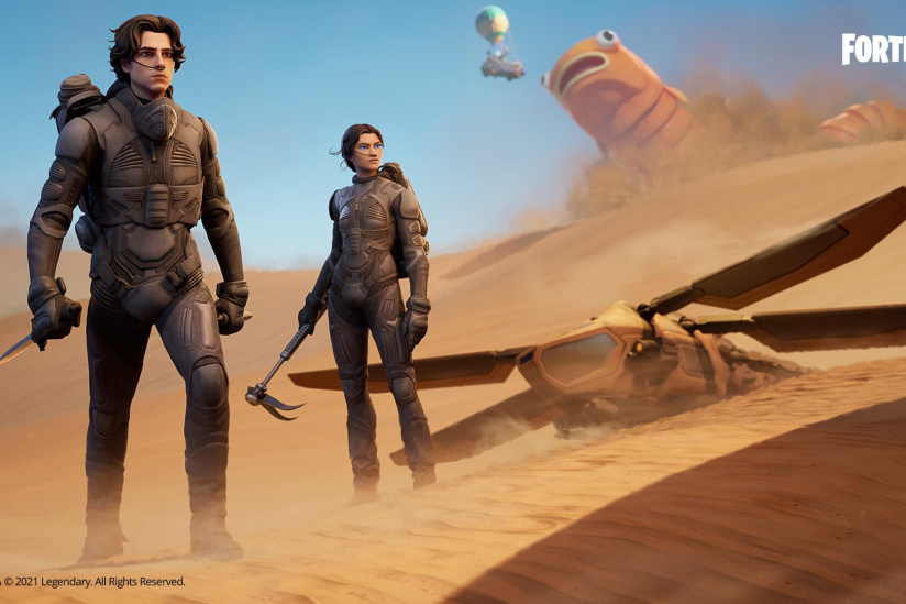 Fortnite : les skins de Paul Atréides et Chani, du film Dune, désormais disponible