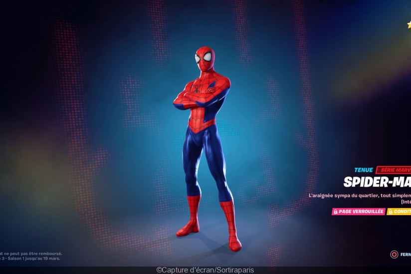 Fortnite Chapitre 3 : skin de Spider-Man, comment l'obtenir ? 