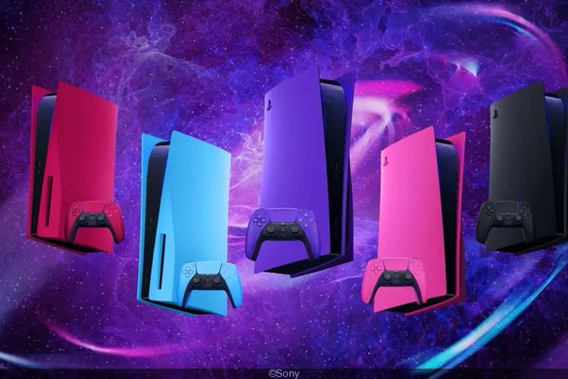 Des coques translucides et colorées pour PlayStation 5 - RESPAWWN