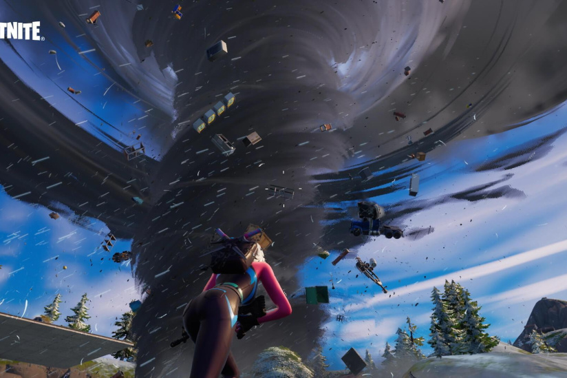 Fortnite : les tornades et orages débarquent dans le jeu d'Epic Games