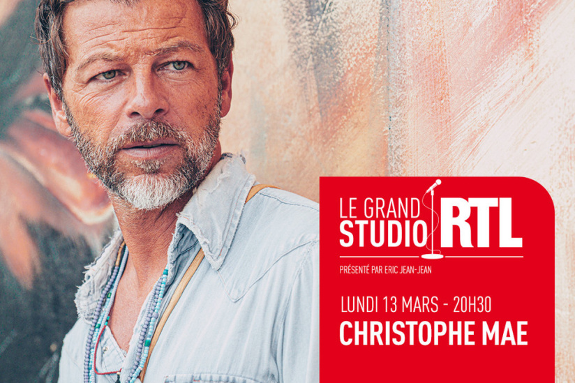 Christophe Mae in private concert RTL - Sortiraparis.com