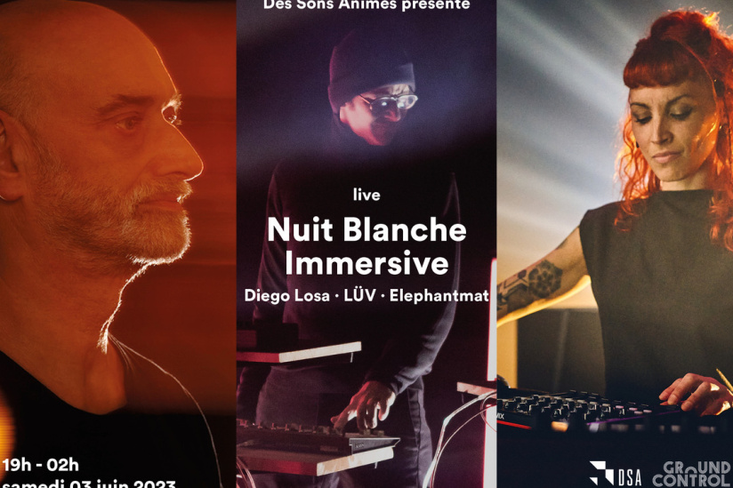 Nuit Blanche 2023 performance musicale et installation immersive au