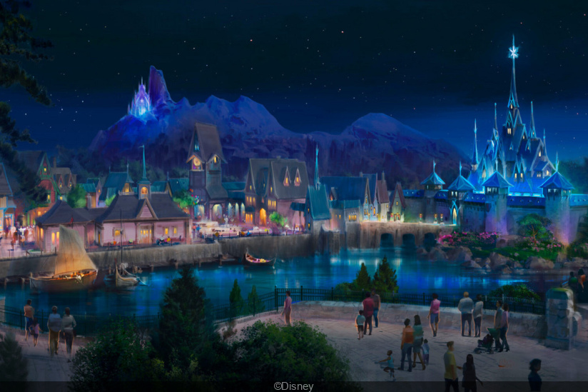 La Reine des Neiges : la nouvelle zone à Disneyland Paris se dévoile en  vidéo 