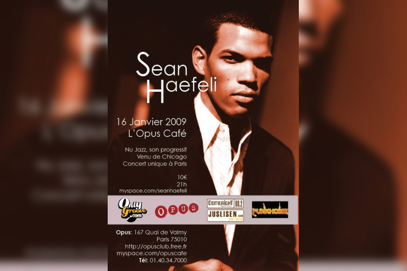 Concert, Paris, Sean Haefeli, Bizz'art, Opus