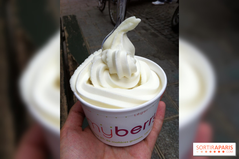 My Berry, Glace au yaourt