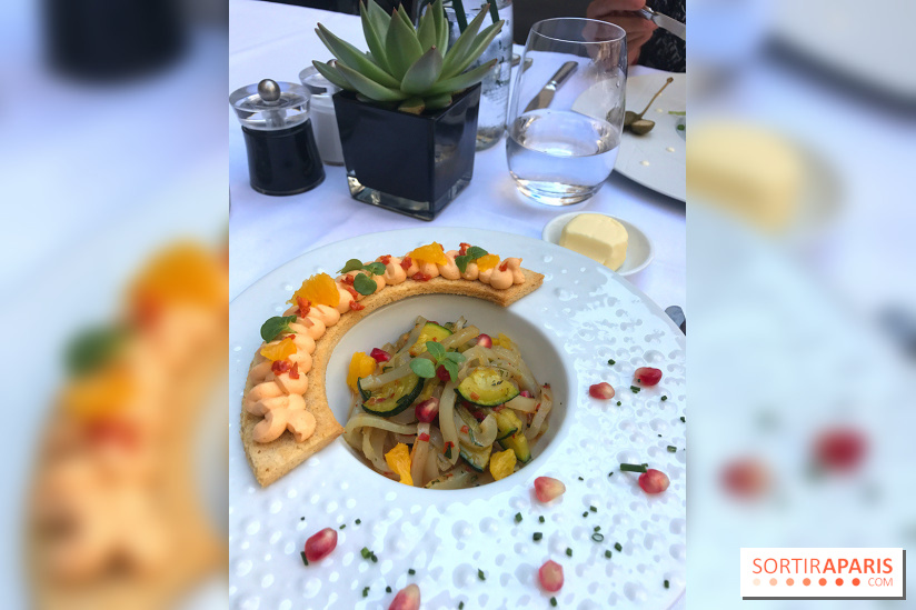 Le menu cajun du Safran à l'Hôtel du Collectionneur