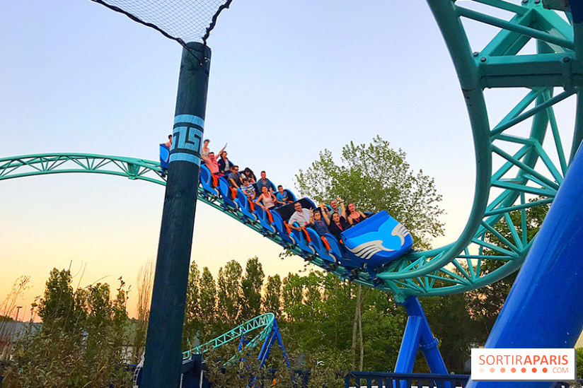 Inauguration de Pégase Express au parc Astérix