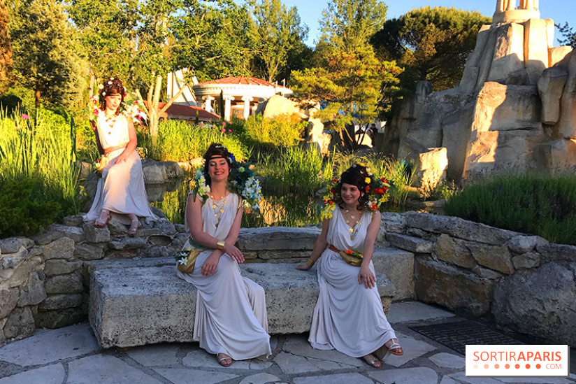 Inauguration de Pégase Express au parc Astérix