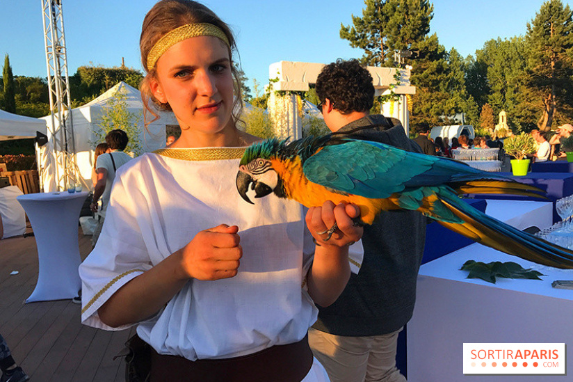 Inauguration de Pégase Express au parc Astérix