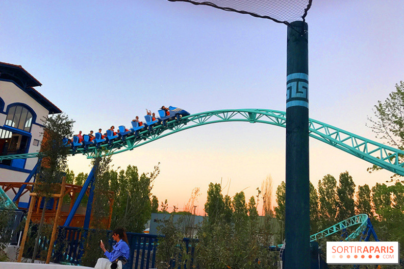 Inauguration de Pégase Express au parc Astérix
