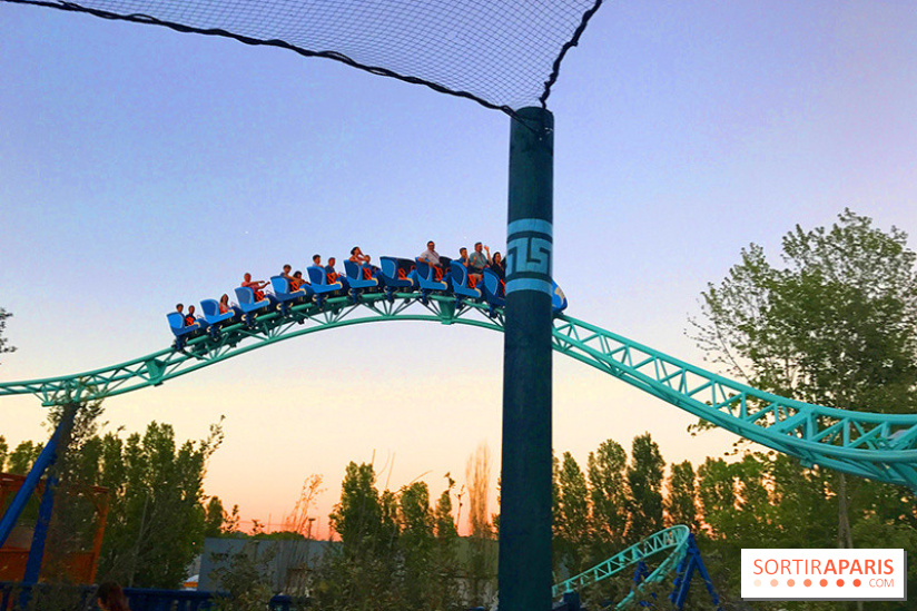 Inauguration de Pégase Express au parc Astérix