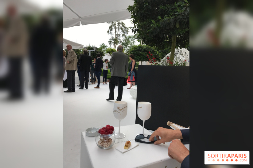 La terrasse du Trianon Palace by Moët